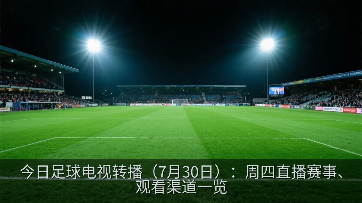 今日足球电视转播（7月30日）：周四直播赛事、观看渠道一览